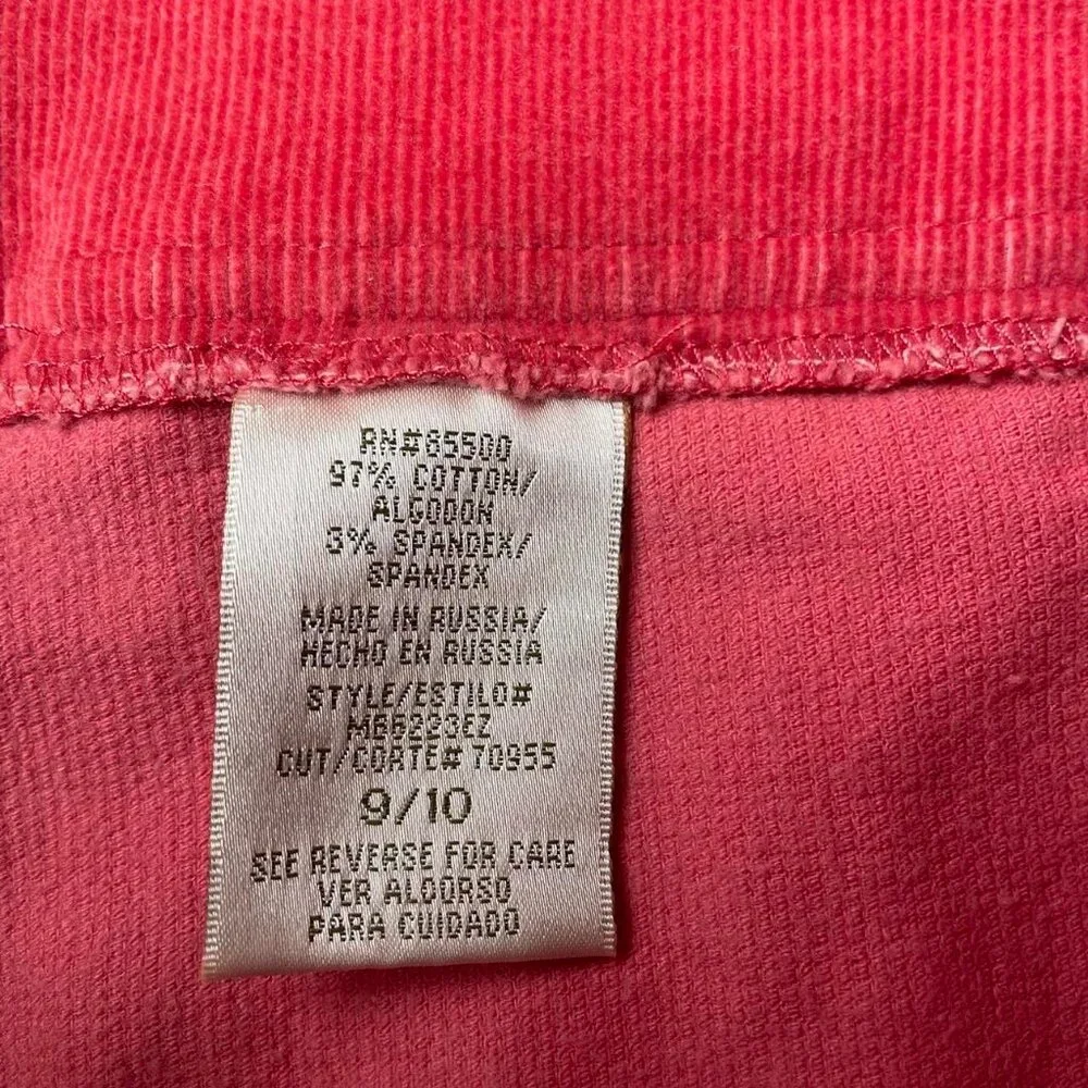 XOXO Pink Corduroy Mini Skirt